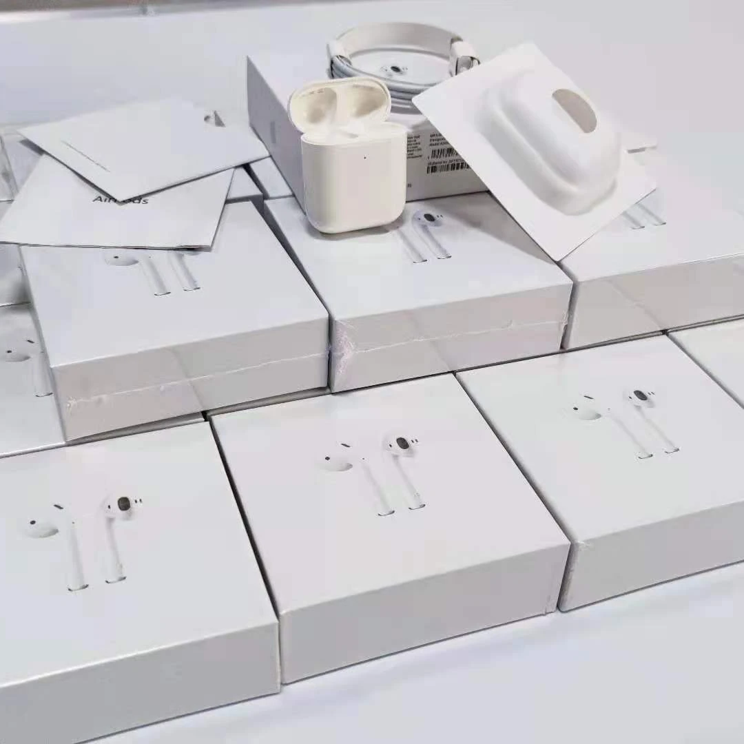 

Airpoders 2 Air 2 pods clones air 2 original 1:1 TWS GEN 2 JL chips earbuds air 2, White