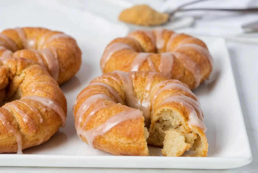 cinnamon bun donut