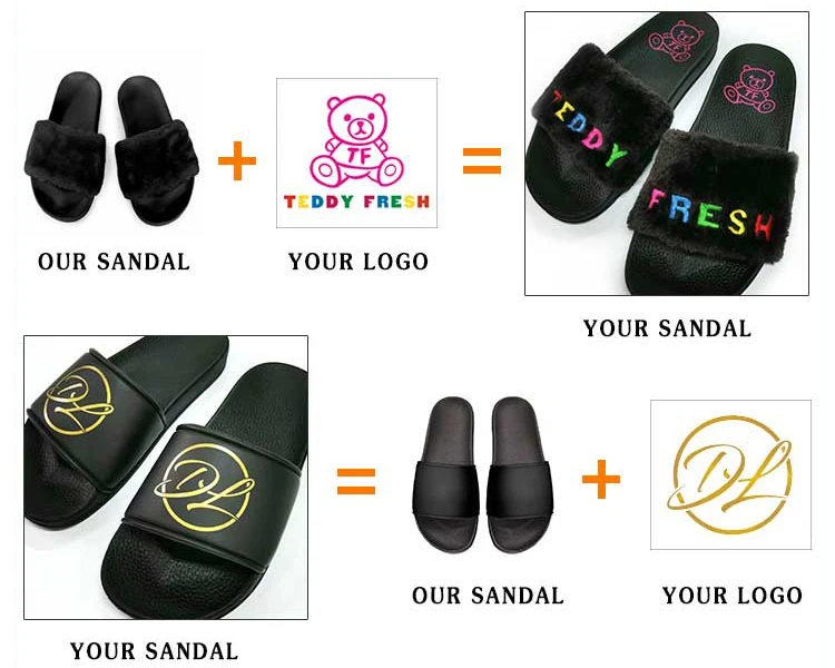 
Custom Logo Unisex Slide Sandals Slippers Man House Bathroom Eva Rubber Leather Women Home Indoor Slipper For Men 