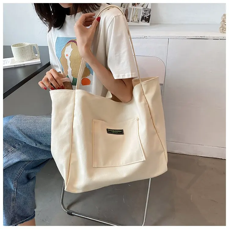 

Best selling new fresh indolent gift versatile thickening one shoulder tote shopping bag, Any color are available