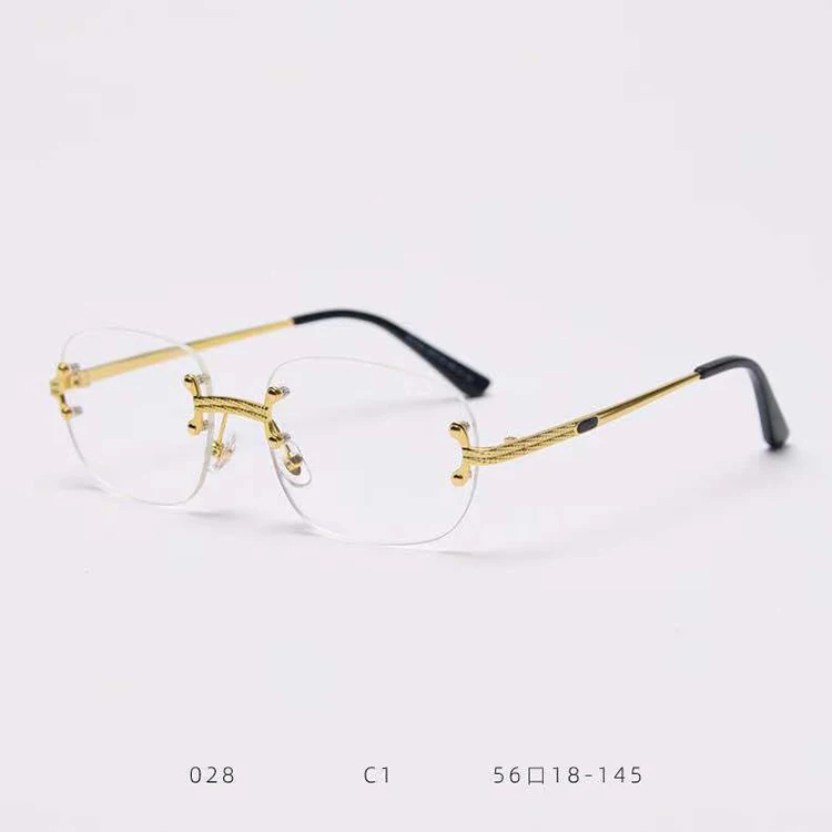 

2021The New Top Quality Rimless Shades Sunglasses Unisex Fashion Hip Hop Sunglasses Retro Uv400 Sun Glasses