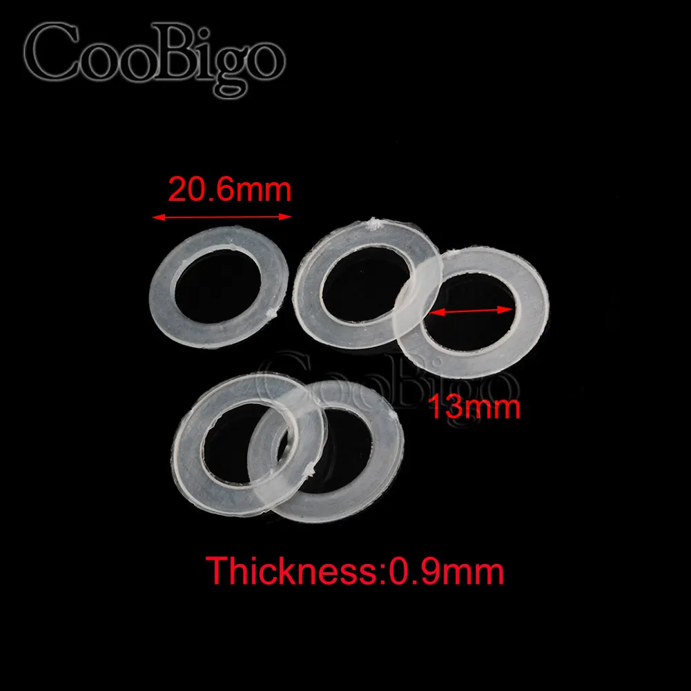 200pcs/pack Plastic Washer Shim Spacer Washer Gasket Rings Eyelets O ...