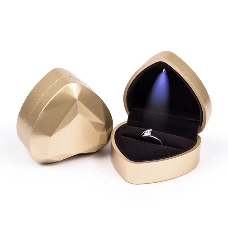 

Ring Jewelry Box Decorative Box Fashion Precious Pendant Box For Mutual Gifts Between Couples