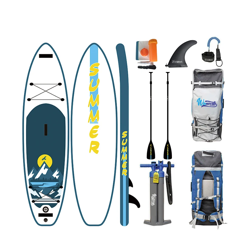 

WINNOVATE1355 Drop Shipping water board triple layer paddle boards surfing board inflatable