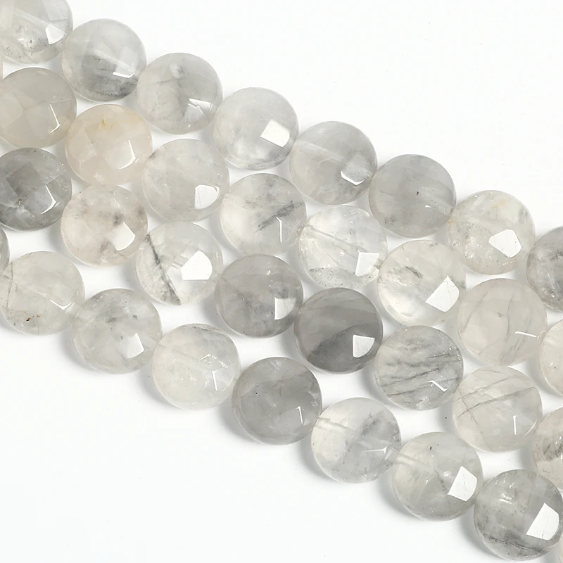 

Hot Sale Gemstone Beads Natural Faceted Colorful Moonstone Loose beads for Jewelry Making, Pciture