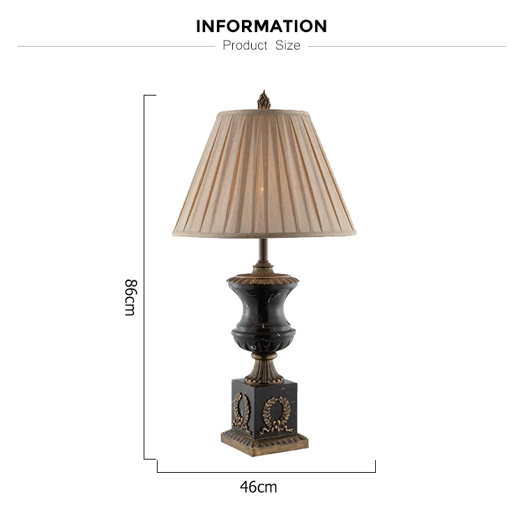 traditional living room bedside antique table lamps