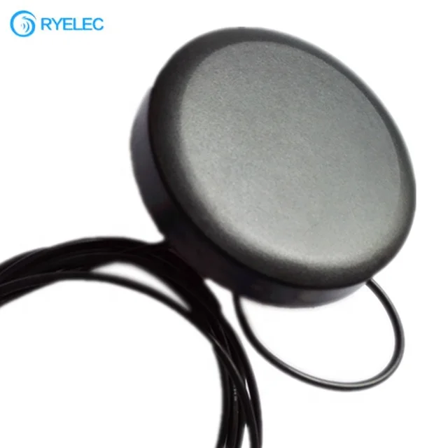 
Iridium Waterproof Screw Mount 1616-1626mhz 80*13mm Puck Passive Outdoor Antenna With Cable 