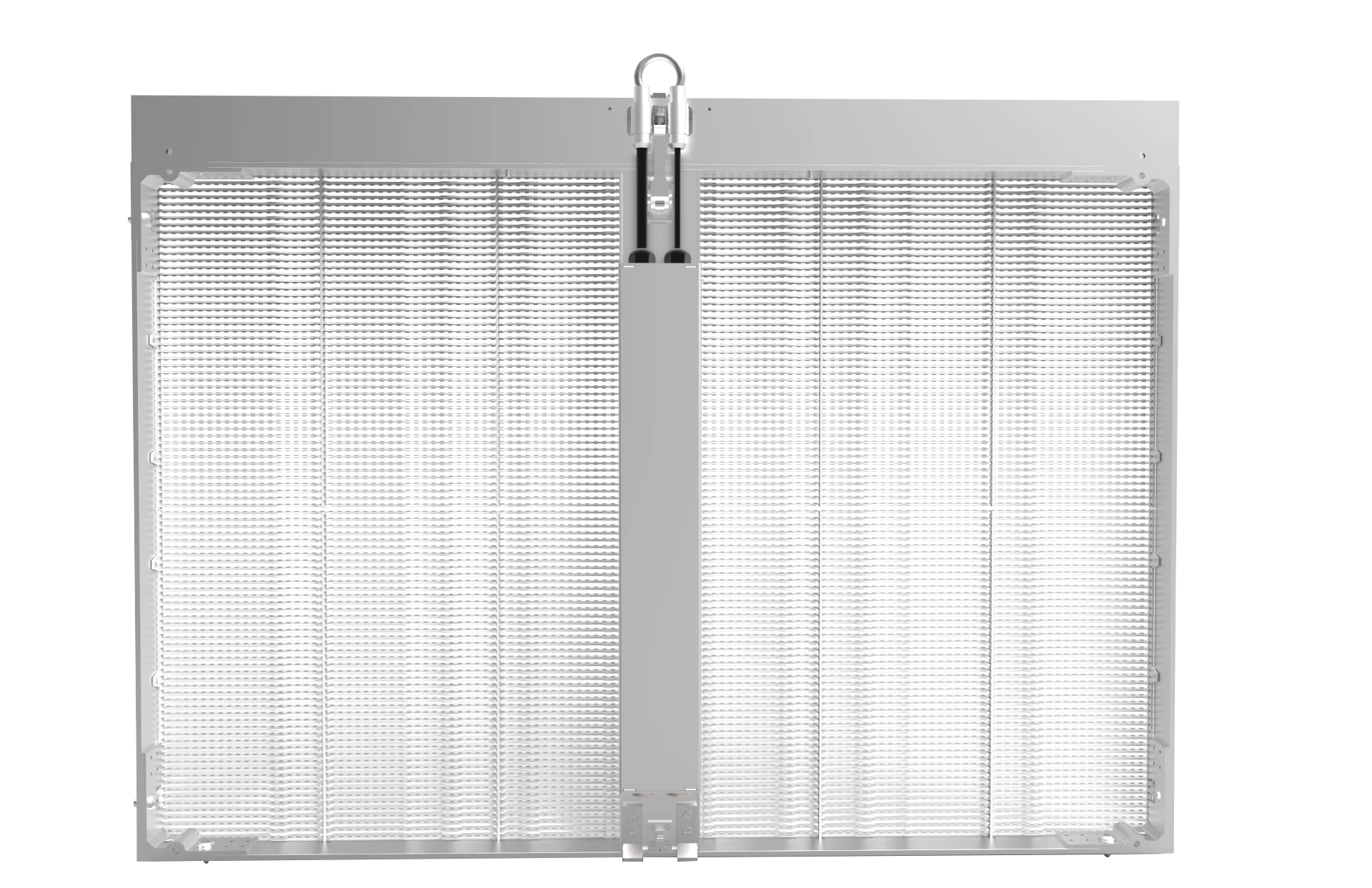 Outdoor Transparent Glass Led Display Large Led Media Facade