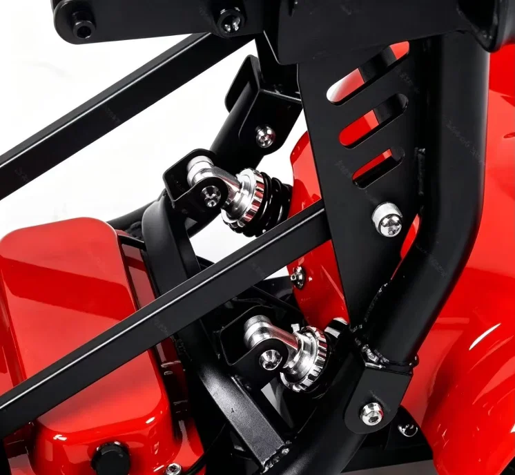 Foldable 10" 4 Wheel E-Scooter 500W Dual Motor Lightweight With Basket For Seniors Elderly Daily Travel US Warehouse Stock