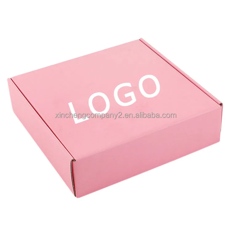 

Wholesale Custom logo corrugated paper box foldable Cosmetic packing box
