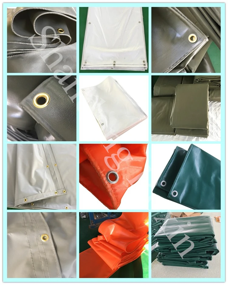 Heavy Duty Waterproof Covers Customized Canvas Roof Tarps