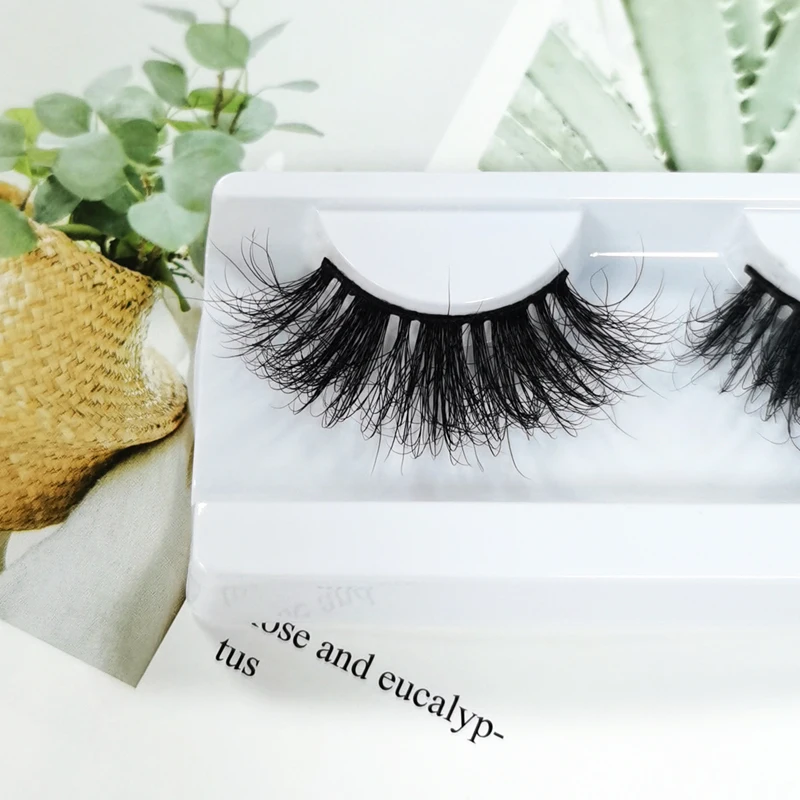 

New arrival 25mm mink eyelashes long 25mm lashes 25mm mink eyelashes private label own brand China vendor