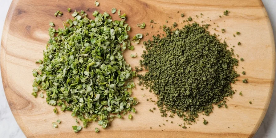 Oregano used in different dishes