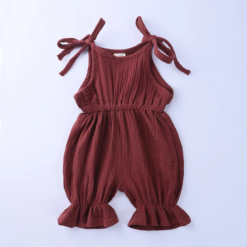 
fashionable baby girl clothing summer romper 
