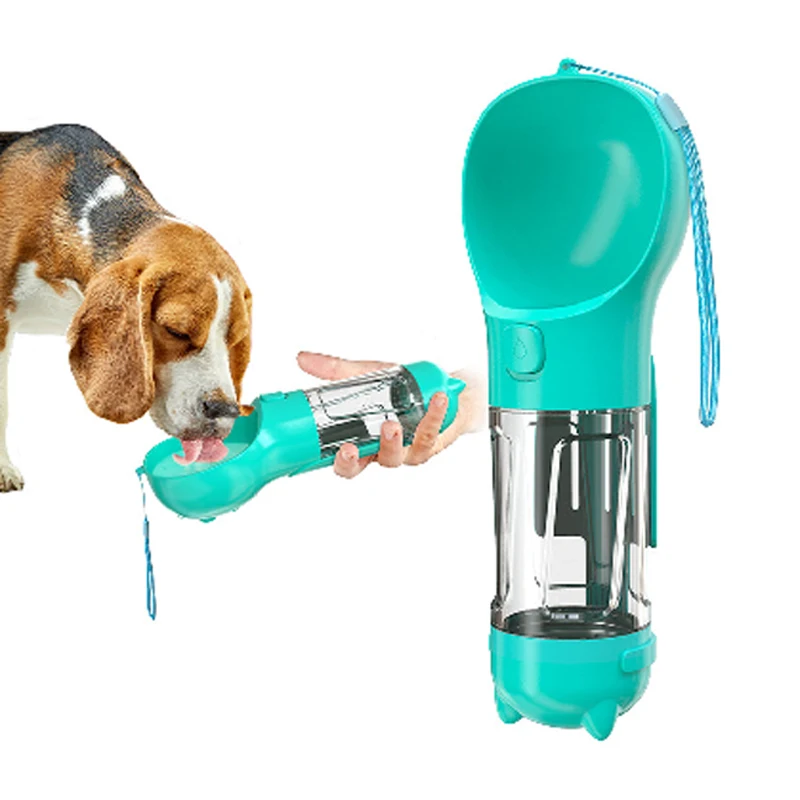 

Wholesale Animal Feeding Pet Water Dispenser Dog Bottle With Garbage, Blue/yellow/pink/green