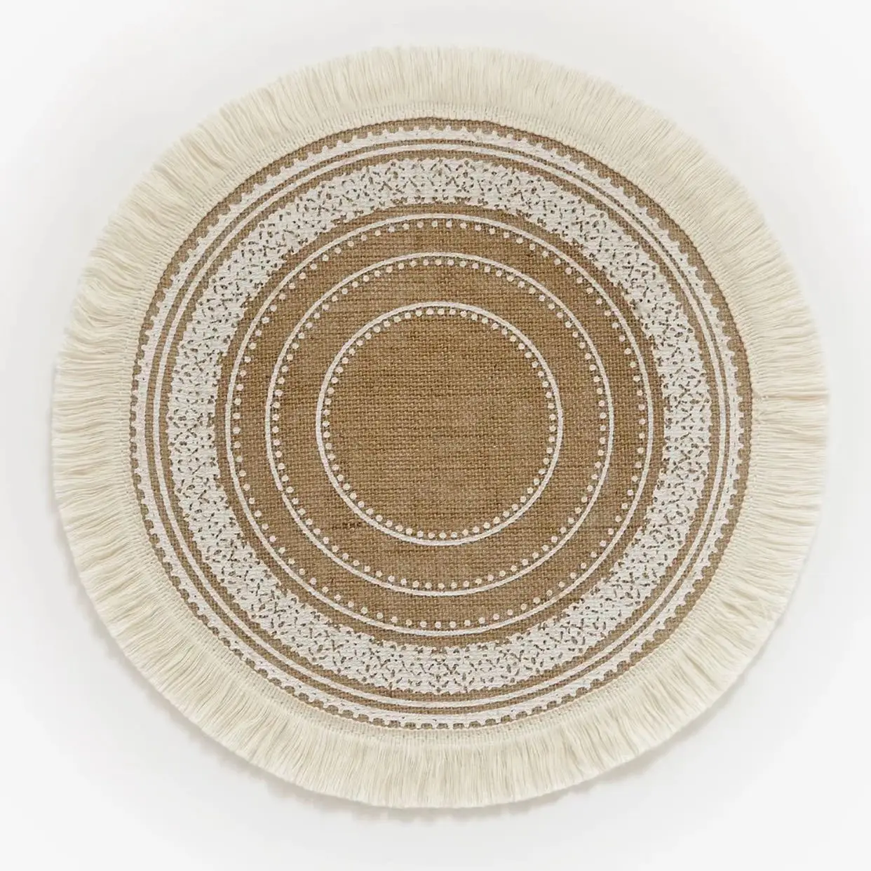 

INS Handmade Woven Eurpean Decorative Cup Mat For Table Coffee Drink Mug Coasters For Drinks