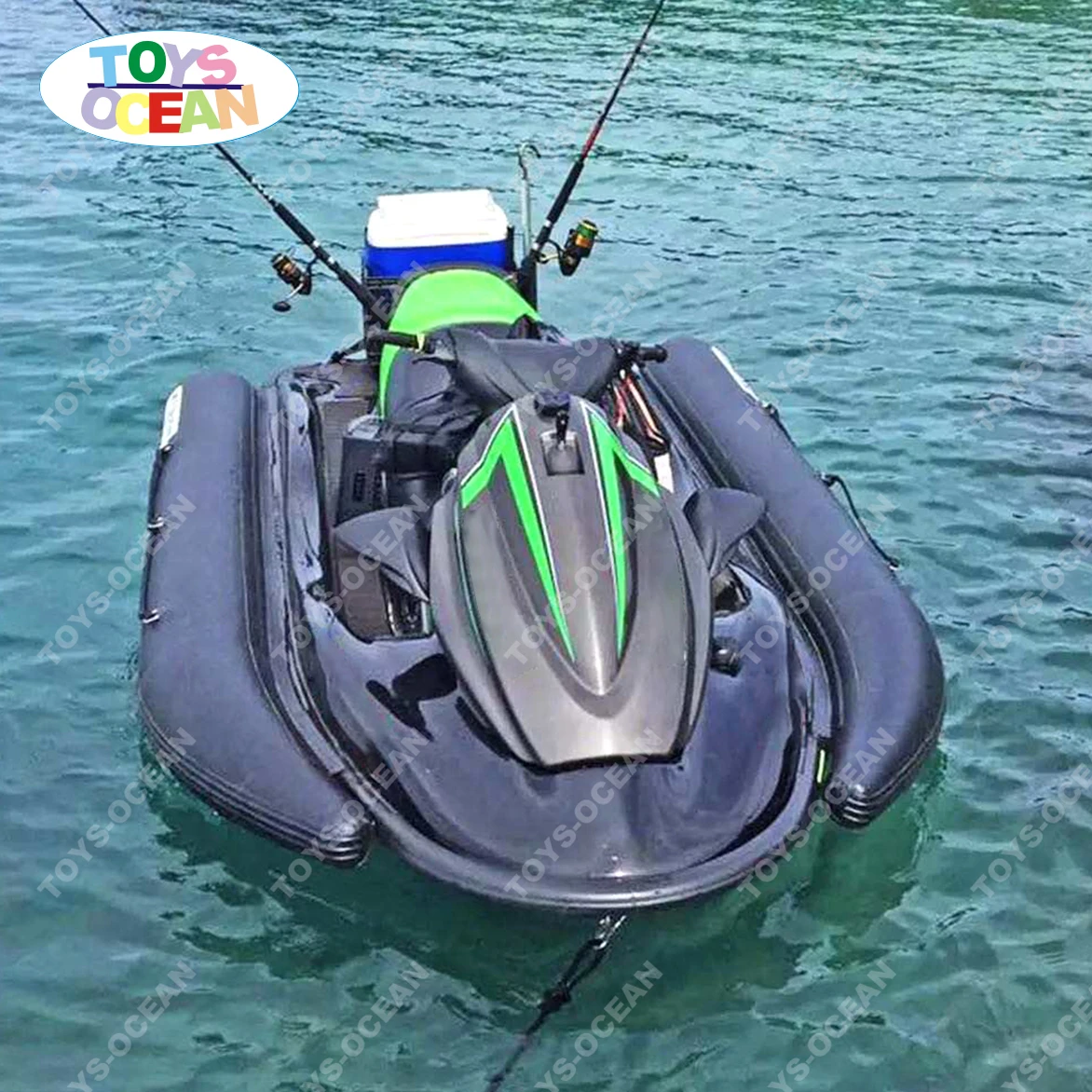 Customizable Inflatable Water Rib Motorboat Kit Protective Float Tube