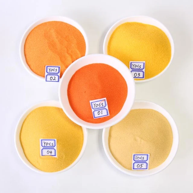 
Different color silica sand hot sale in China 
