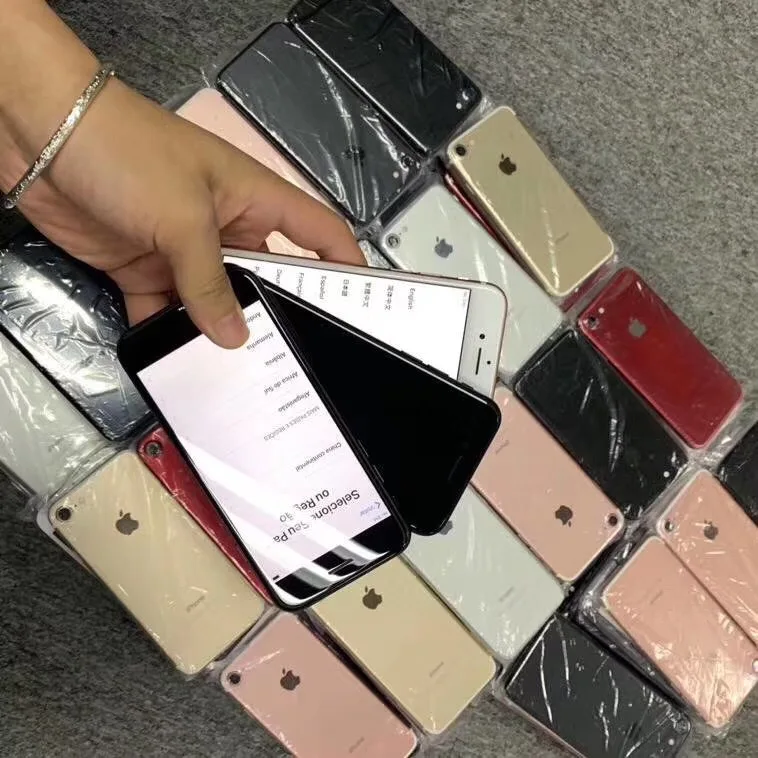 

Cheap used cell mobile phones for bulk sale wholesale original unlocked for phone x 6 6s 7 7+ 8 plus x xr 11 pro max, Gray silver gold rose-gold