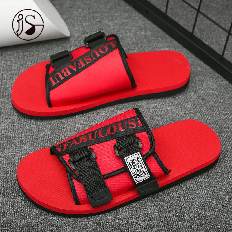 

2021New style customized logo outdoor hard-wearing men's sandals waterproof slippers simplicity formal hot selling