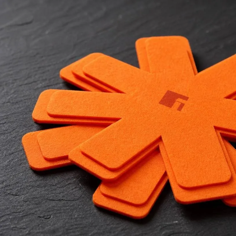 Premium high-density felt material close-up