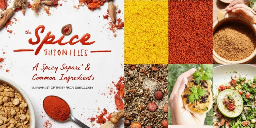 Three classic sweet spices in glass jars