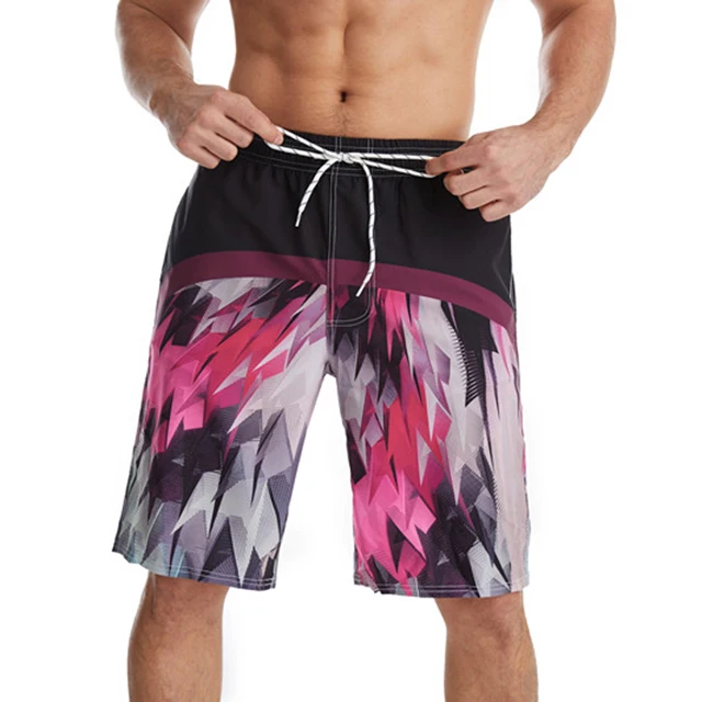 

2022 OEM custom beach shorts men summer hot sale swimming trunks mens swim wear, Printed brilliantly