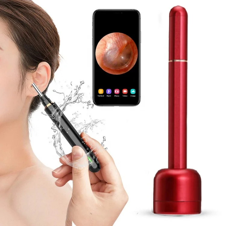 

2021 New Arrival Wireless WIFI endoscope otoscope electric ear cleaner with carema ear wax remover