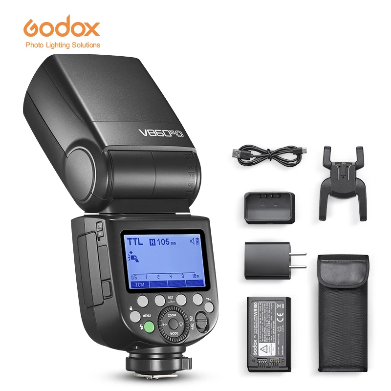 

Godox V860III-C/N/S/F/O Speedlite Camera Flash E-TTL HSS Flash Light for Canon Sony Nikon Fuji Olympus Panasonic Pentax Camera