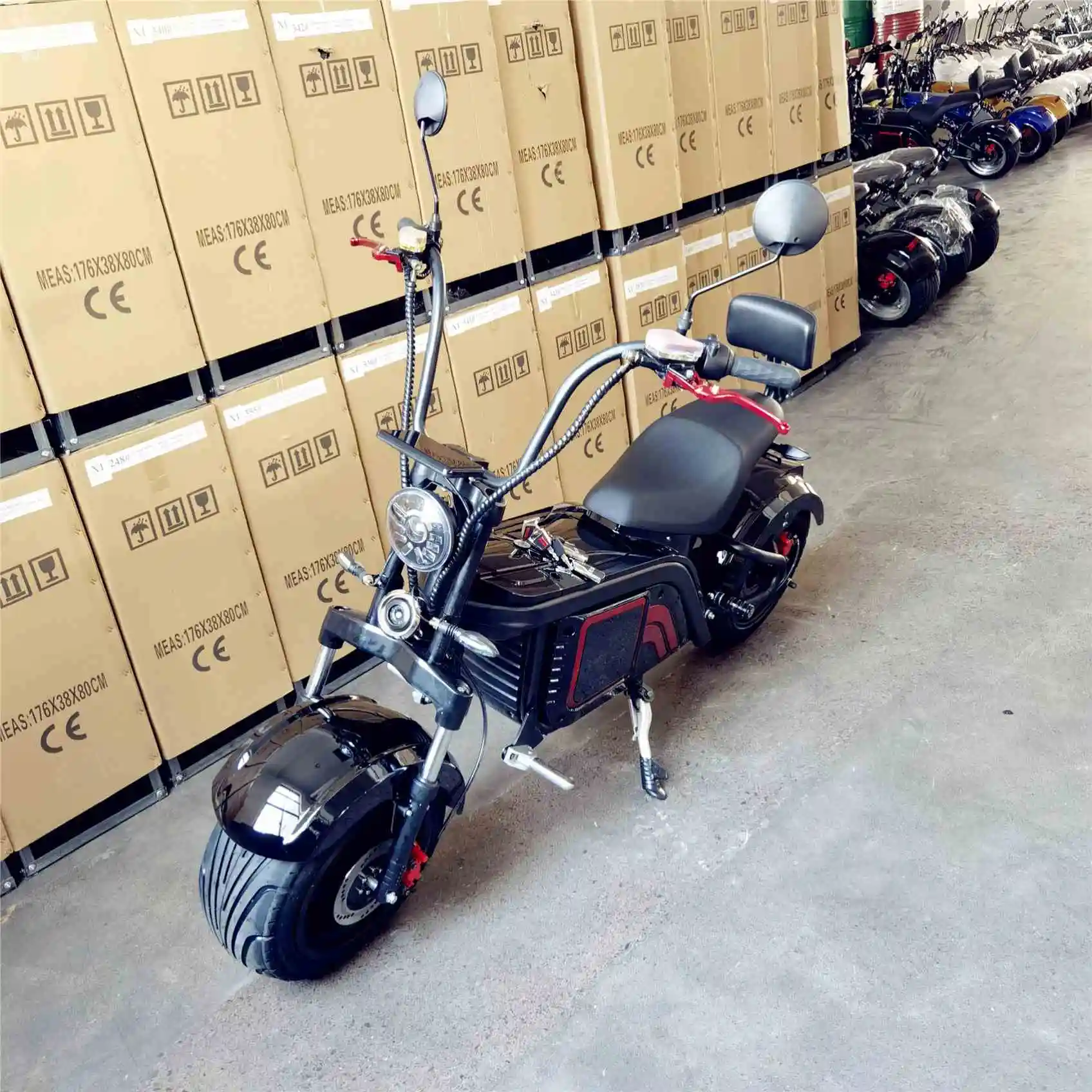 

Factory Price Fat Tire 12 Inch 2000W Golf Citycoco