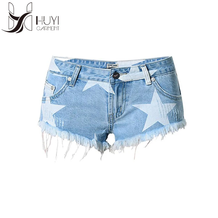 frayed shorts women