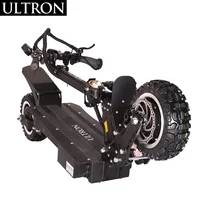 

ULTRON T108 Big Wheel 3 Gear Brushless Dual Motor Electric Scooter With Seat For Adults 60V3200W Powerful Elektroroller 80km/h