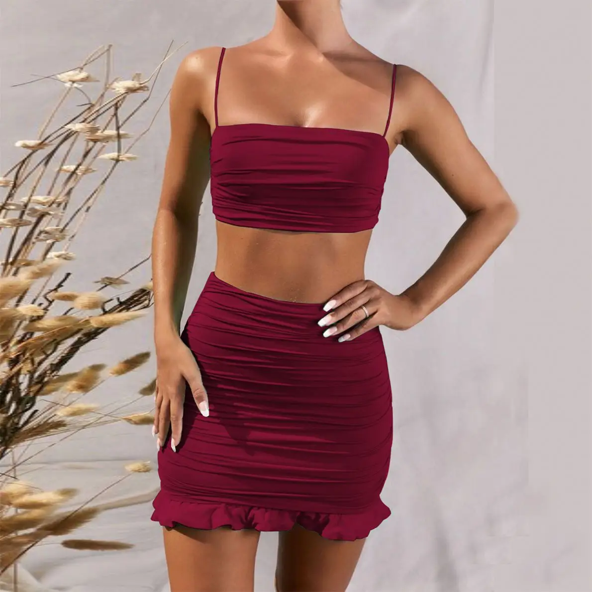 

evening elegant summer cotton sweater dress for woman