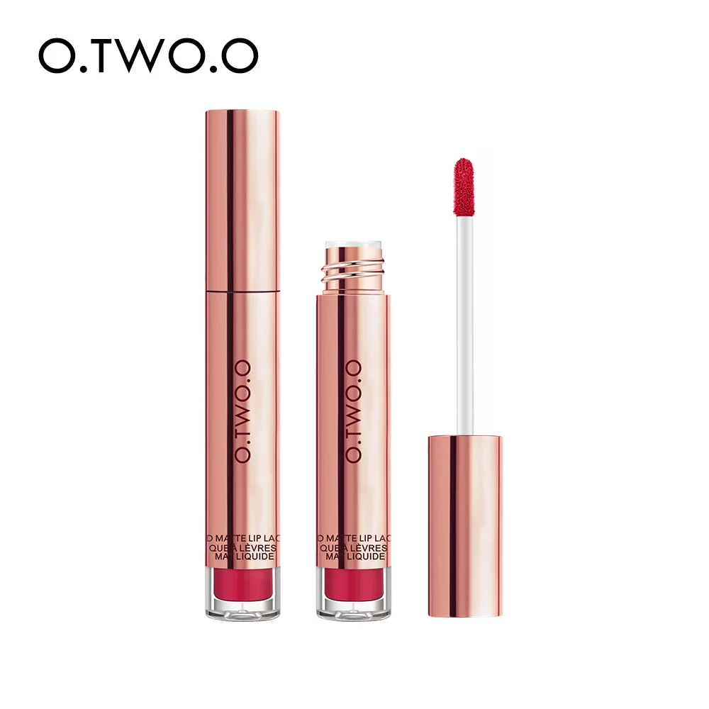 

O.TWO.O High Quality Lipgloss Wholesale Lip Cream Aliexpress Top Selling Matte Liquid Lipstick labiales, 12 colors