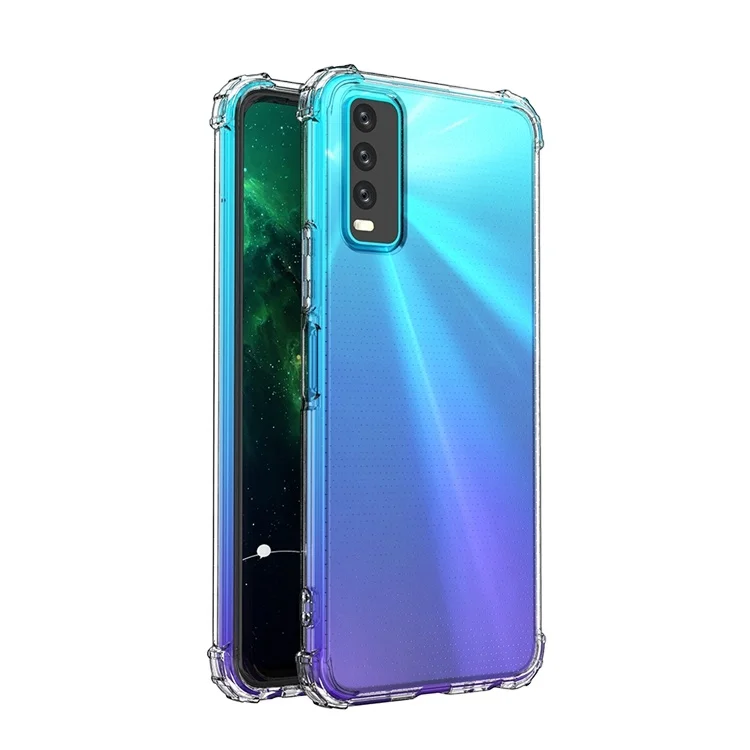 

For VIVO Y20 case,clear Soft TPU Back Cover Shockproof Silicone Gel Rubber Bumper Protective Case Cover for Vivo Y20/Y20i/Y20S