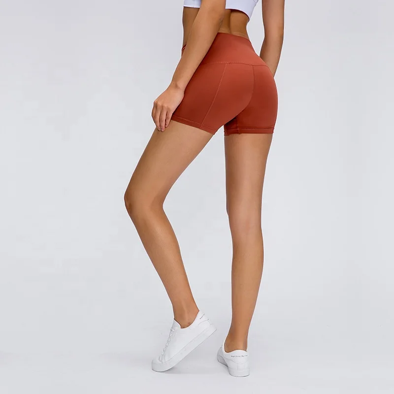 

High Quality Women Nylon Spandex Workout Gym Shorts