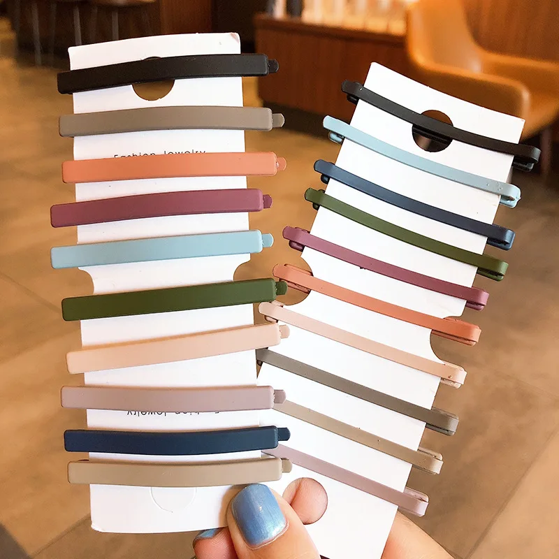 

OUYE Wholesale fashion designers women hair clips set accessory korean hairpin for women hair pins acrylic hair clip girls sets, Colorful