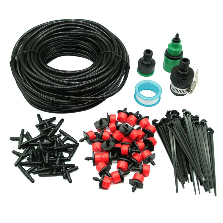 

Plant Watering System automatic drip irrigation kits For Outdoor Indoor Flower, Black