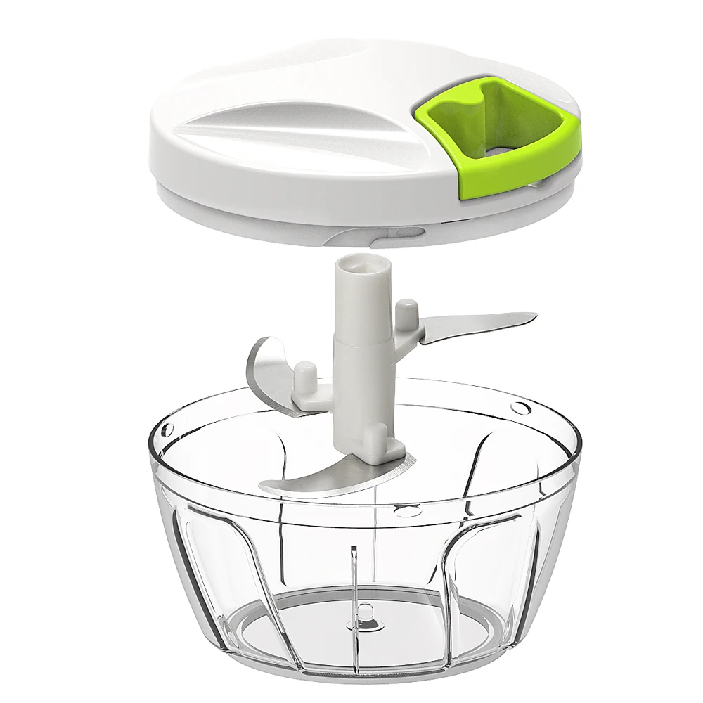 

High quality vegetable mini pull chopper for kitchen, Custom color