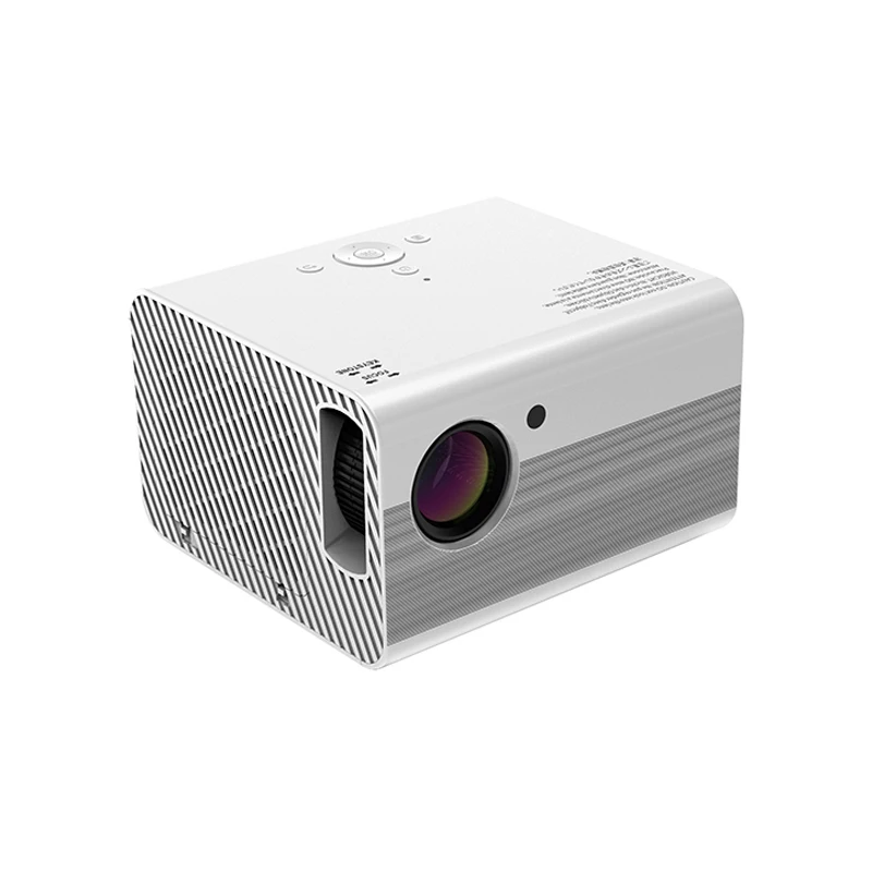 

New Arrival Cheapest Full HD 1080P Smart Android Home theater 200 lumens Projector T10, White black