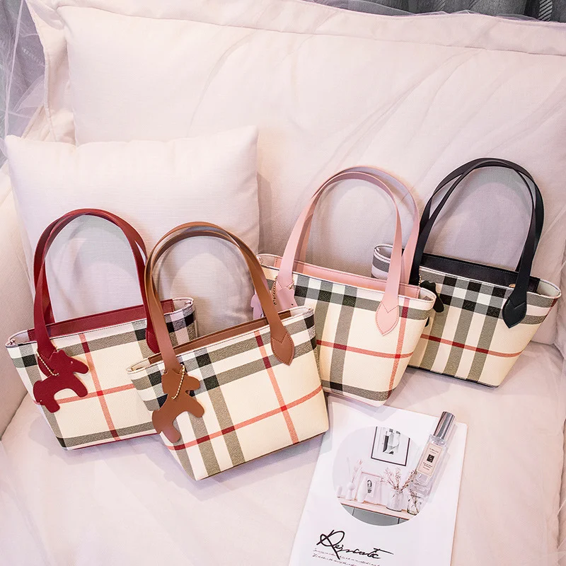 

Bags Women Handbags Luxury Tote Female Zipper Bags Shoulder Pink Crossbody Bag