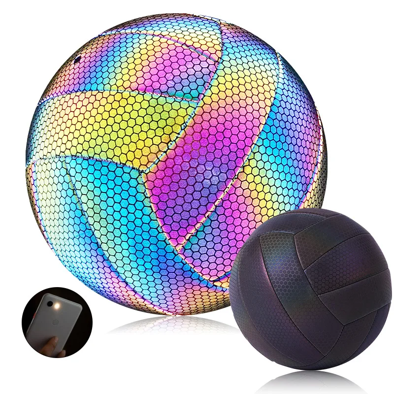 Custom Volleyball Ball Outdoor Sport Luminous Glowing Balls Match Glow in the Dark Volleyball