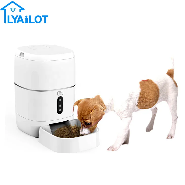 

LYAILOT Tuya Smart Life App Wireless Wifi Remote Control Timing and Ration Smart Pet Feeder with Camera, Picture
