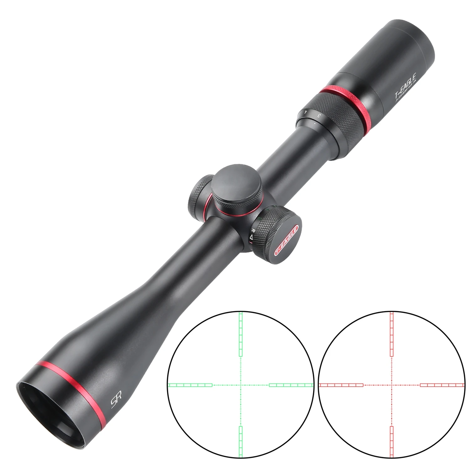 

Manufacturer wholesale T-EAGLE SR 3-9X40 IR airgun hunting riflescope shock proof waterproof best selling optics scope