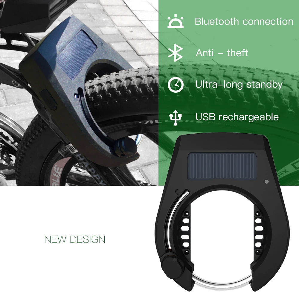 Ble Smart Lock Ebike Remote Control Bicycle Lock Buy Qr Heavy Duty