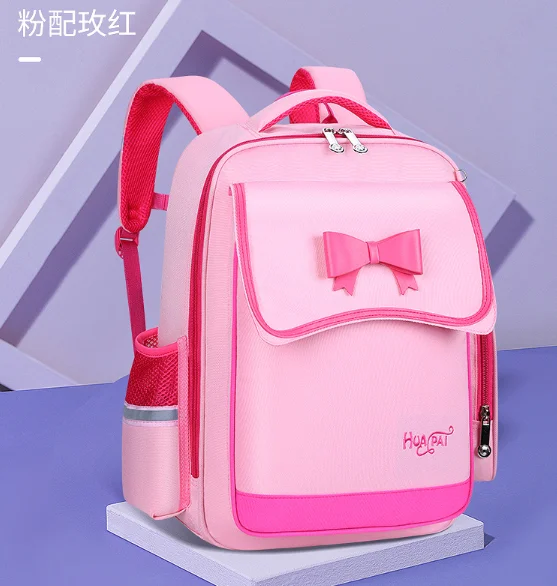 

2021 Protection Fashionable Durable Boy Girl School Bags For Teenagers, Rose red,pink,blue