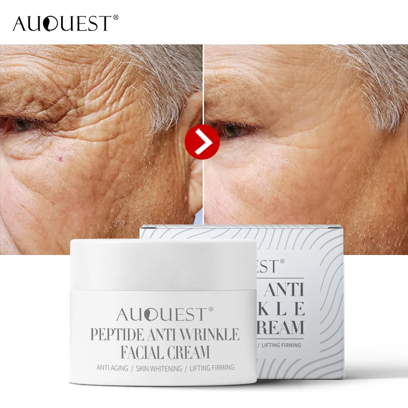 

New Arrival Peptide Anti Wrinkle Facial Cream Shrinking Pores Anti-wrinkle Repair Face Nourishing, White