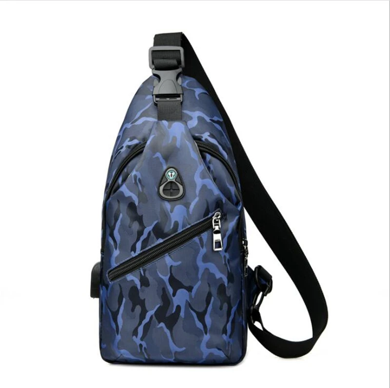 

Men polyester Small Sling Bag Solid Zipper Outdoor Casual Military Waist Pack Sling Chest Bag, Colorful chest bag