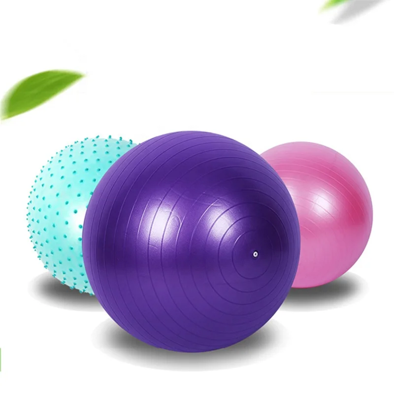 

Real Custom Printed Yoga Balance Ball With Pump Pvc Yoga Ball, Optional