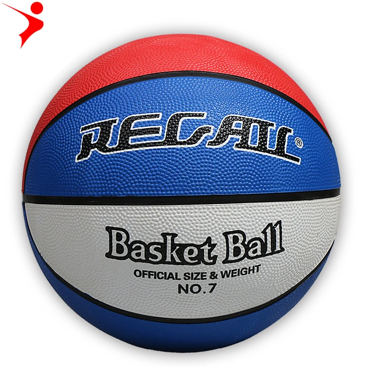 REGAIL Good Rubber Basketball Color Size 5 and 7 Standard Indoor and Outdoor Basketball Youth & Adult Basketball